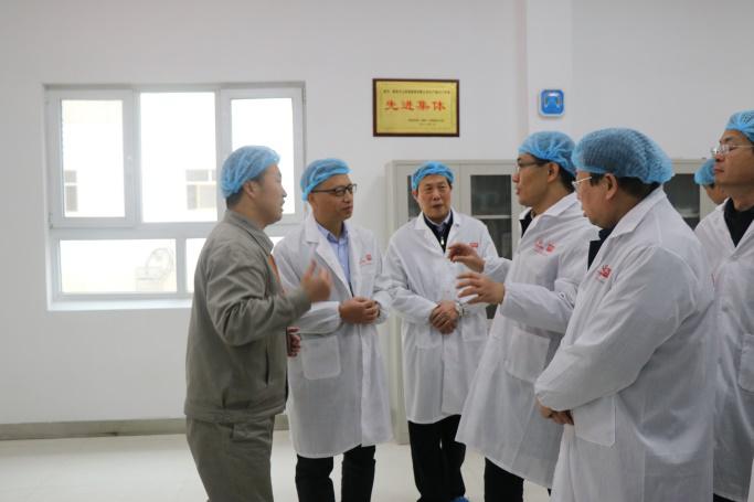 國家糧食和物資儲(chǔ)備局黃煒副局長到西瑞集團(tuán)興平園區(qū)調(diào)研