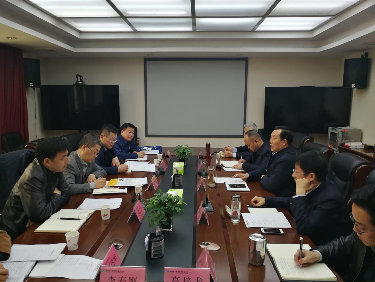 省應急管理廳胡保存廳長調研督導陜西糧農集團安全生產工作